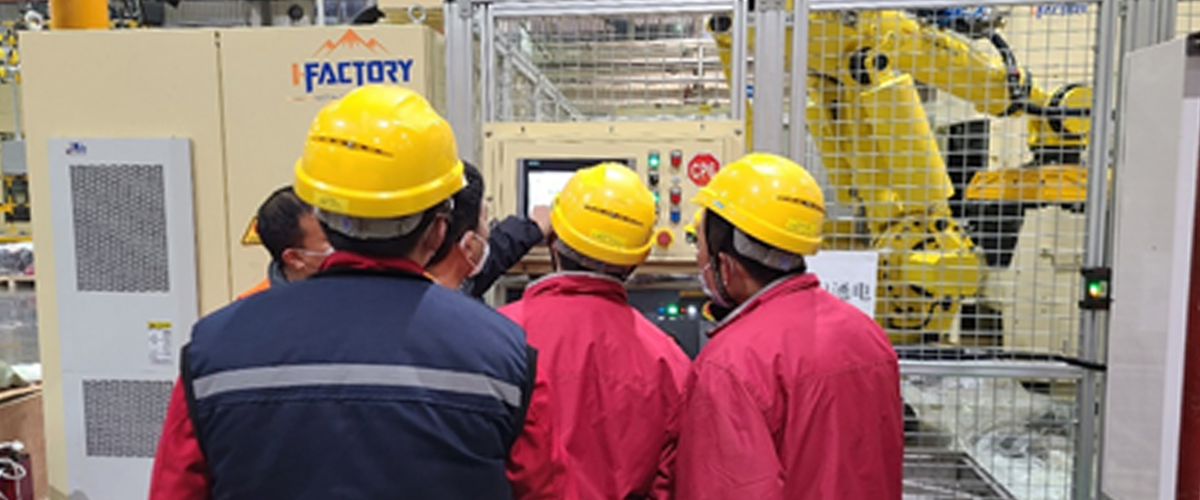 Engine block production line