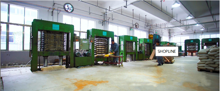 Factory Workshop - Green Press Machines