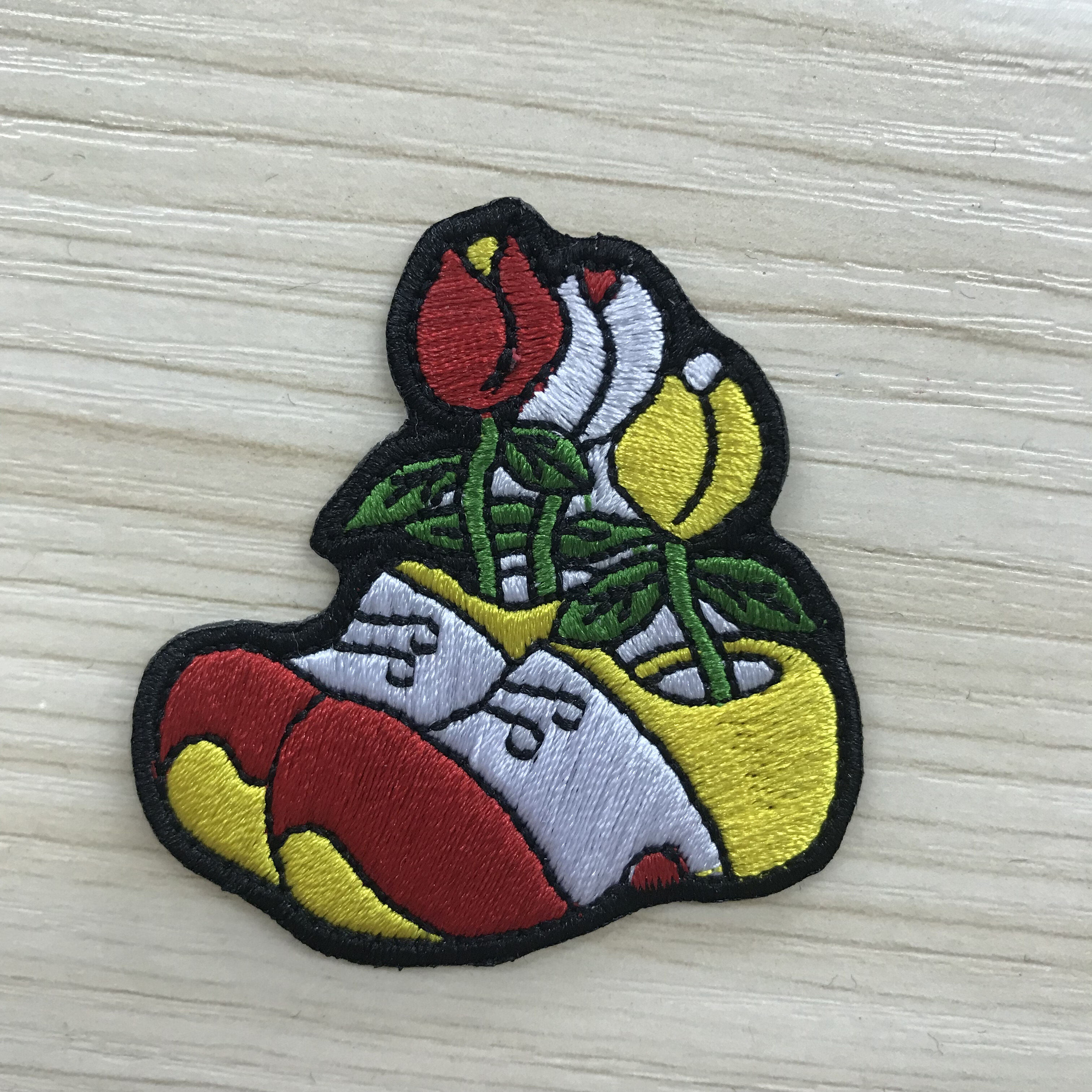 Custom Oeteldonk Tulip & Shoe Embroidered Patch - Factory Direct
