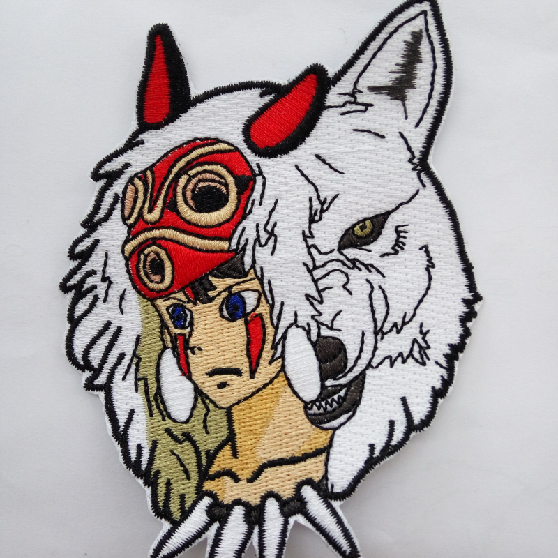Custom Anime Character Embroidered Patches - Client Case