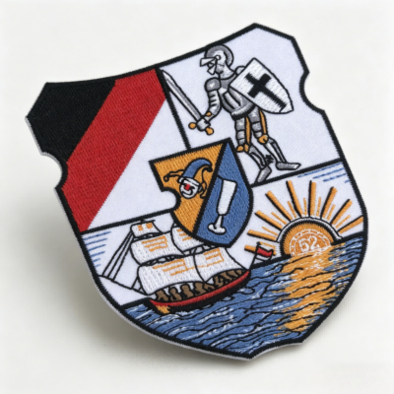 Custom Embroidered Work Uniform Patches | Factory Direct Service