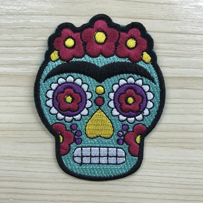 Gradient color modern art patch