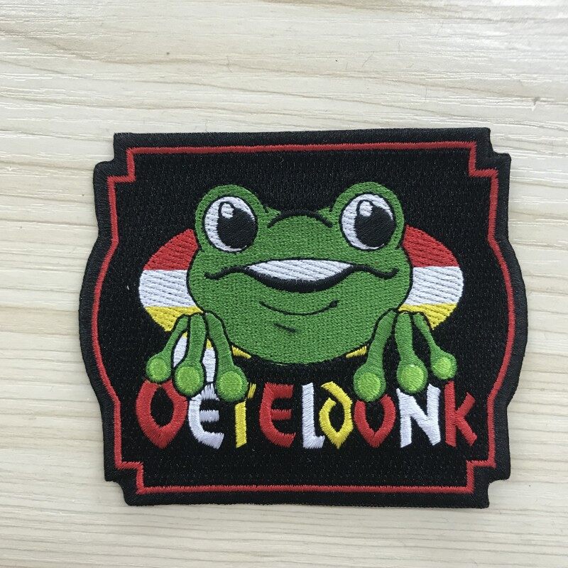 Flag national emblem patch