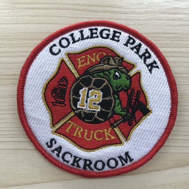 Colorful carnival accessory patch