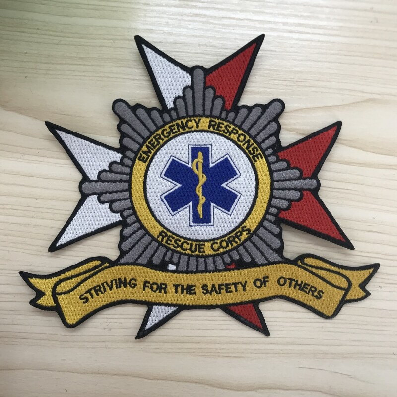 Iron-on patch sample