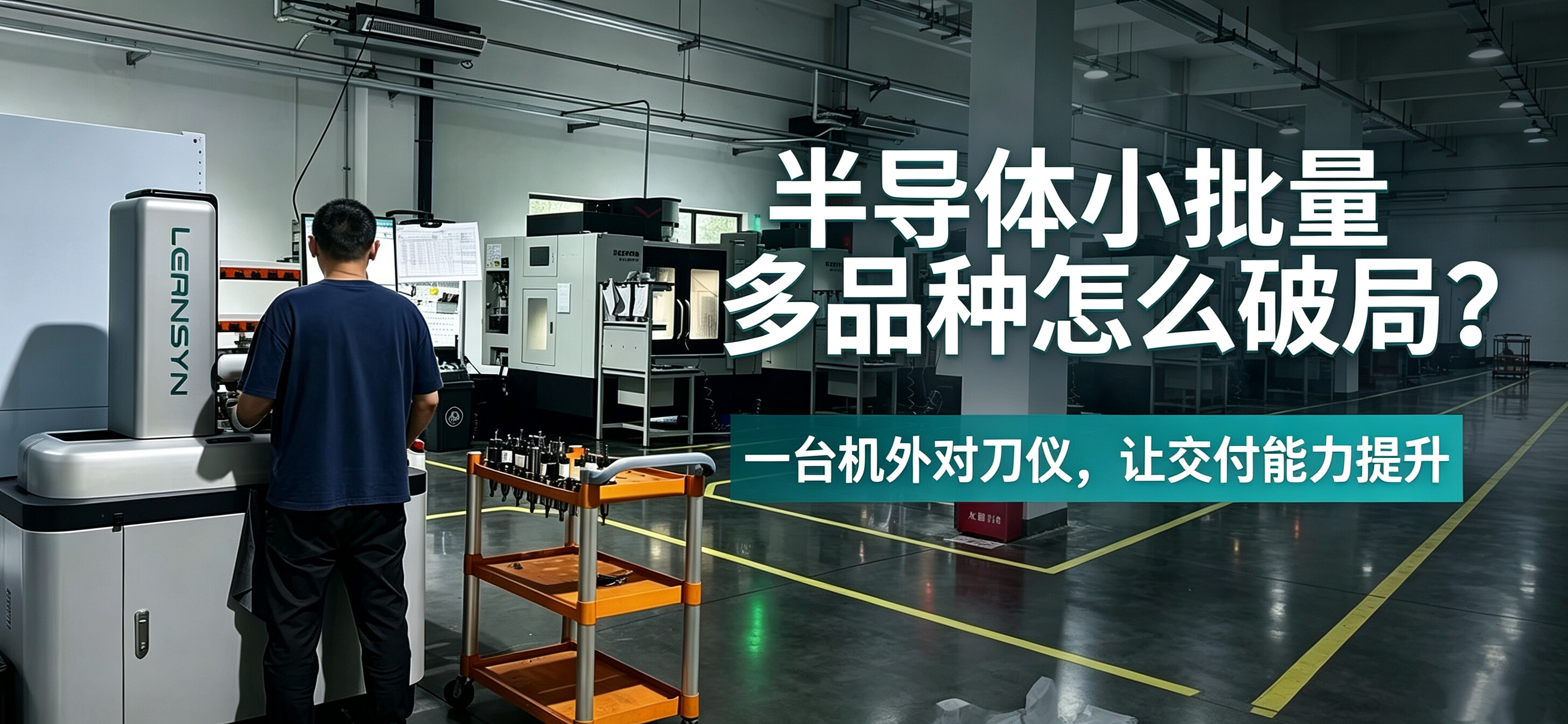 半导体小批量多品种怎么破局？一台机外对刀仪让交付能力提升