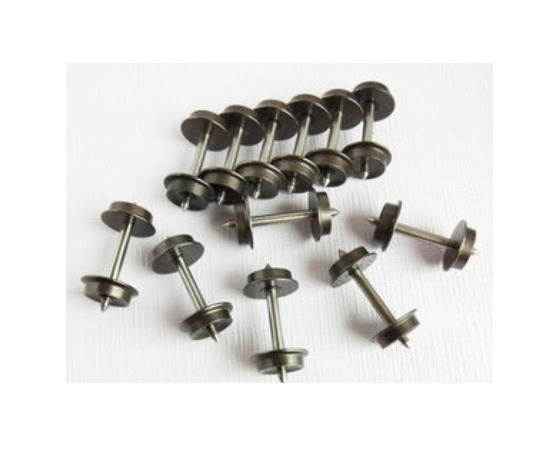 Electroplated Train Wheels in N / HO / O Scale