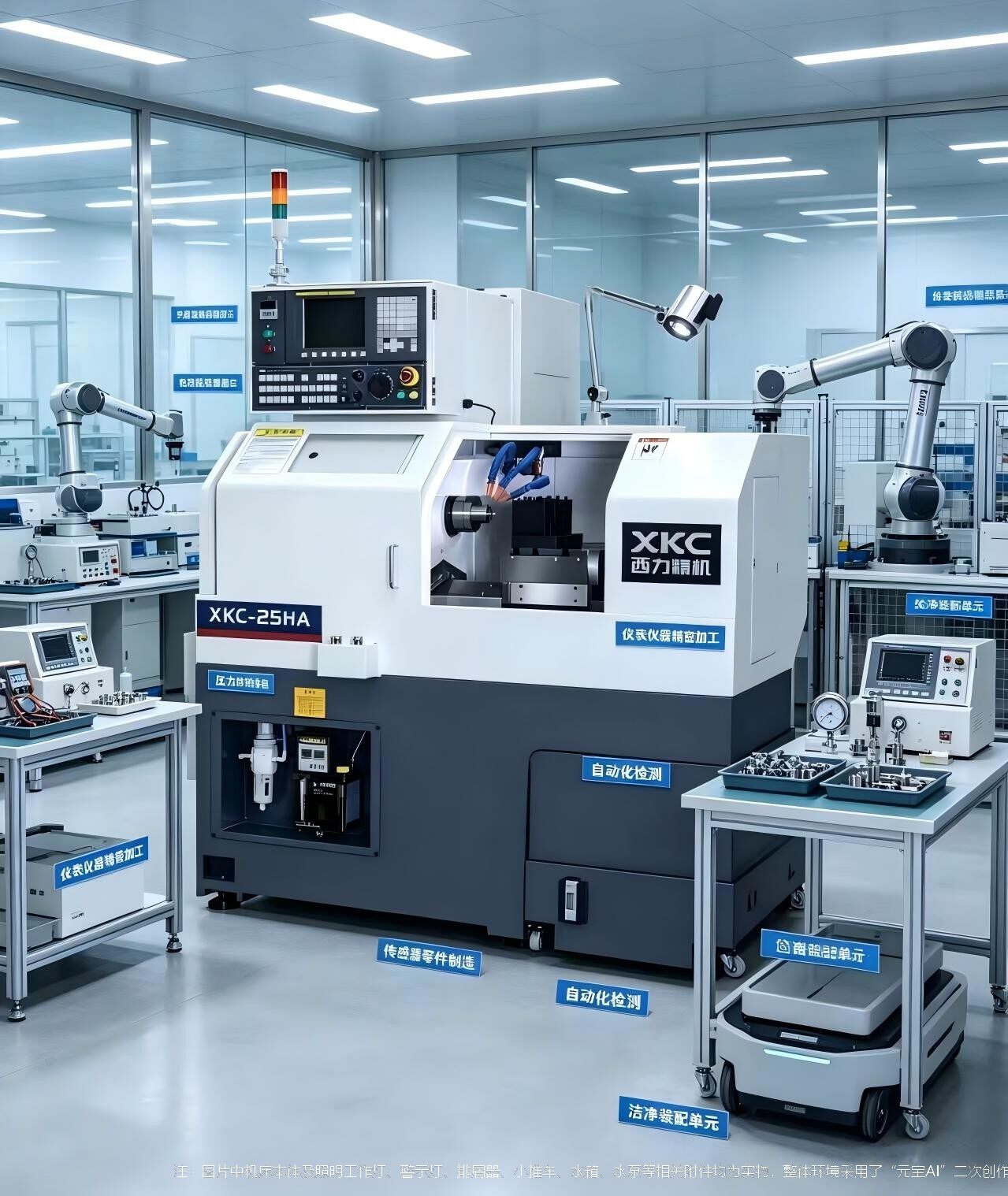 XKC-H Series Precision CNC Turret Lathe
