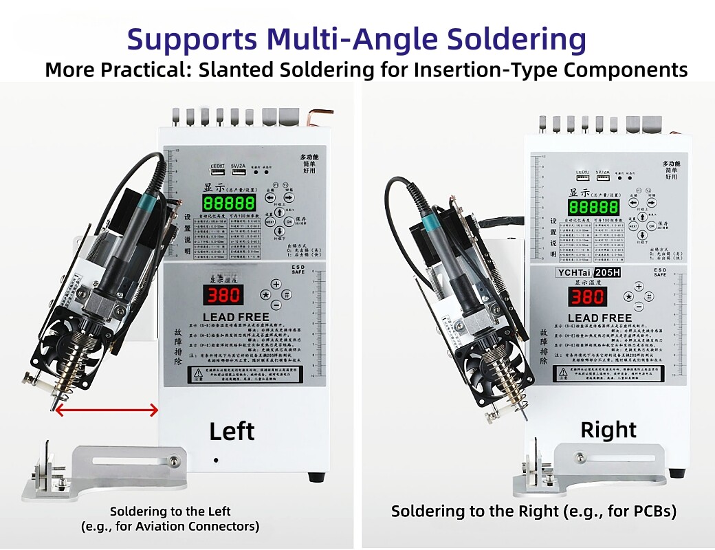 Aviation connector Soldering