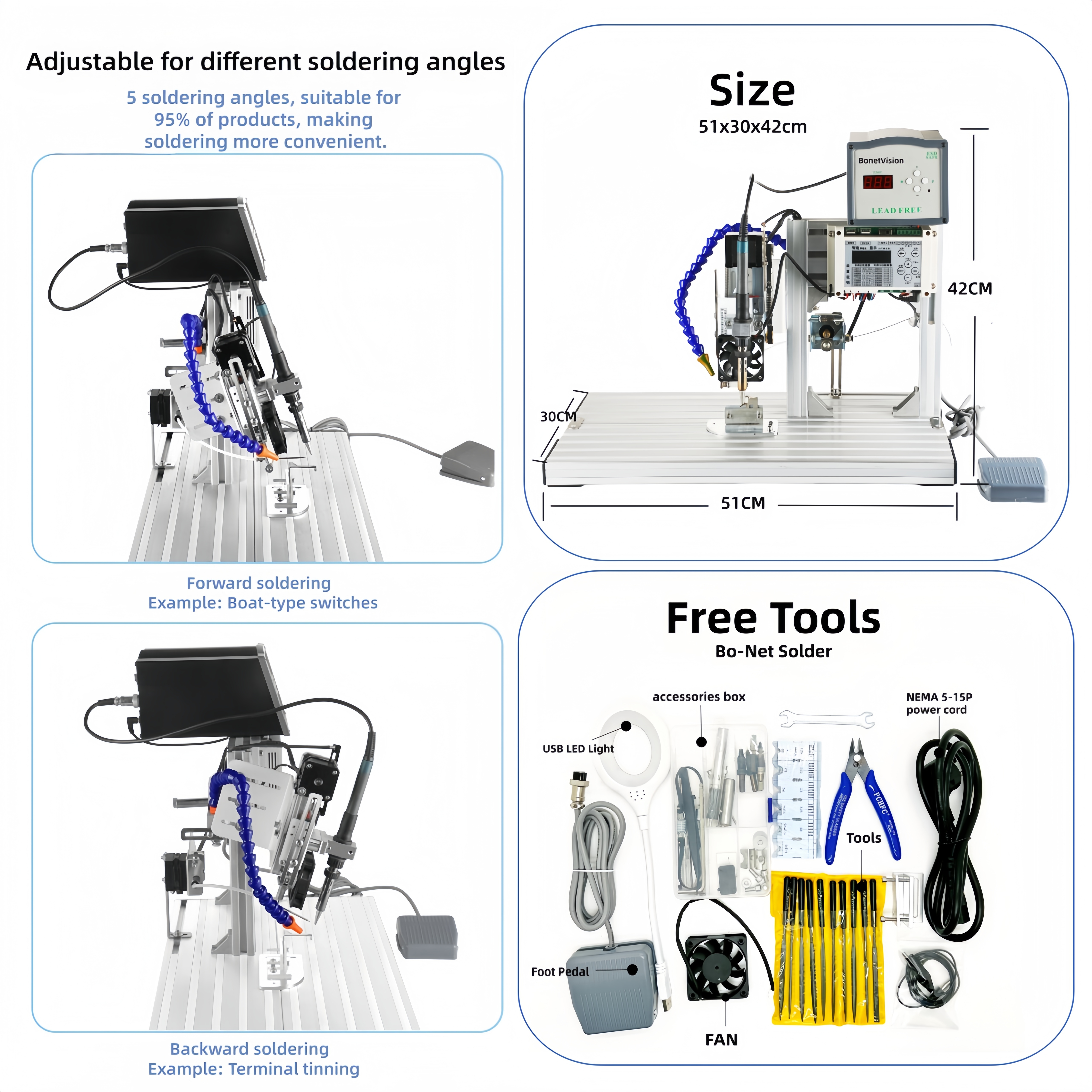 Semi-automatic soldering BN2051+205H