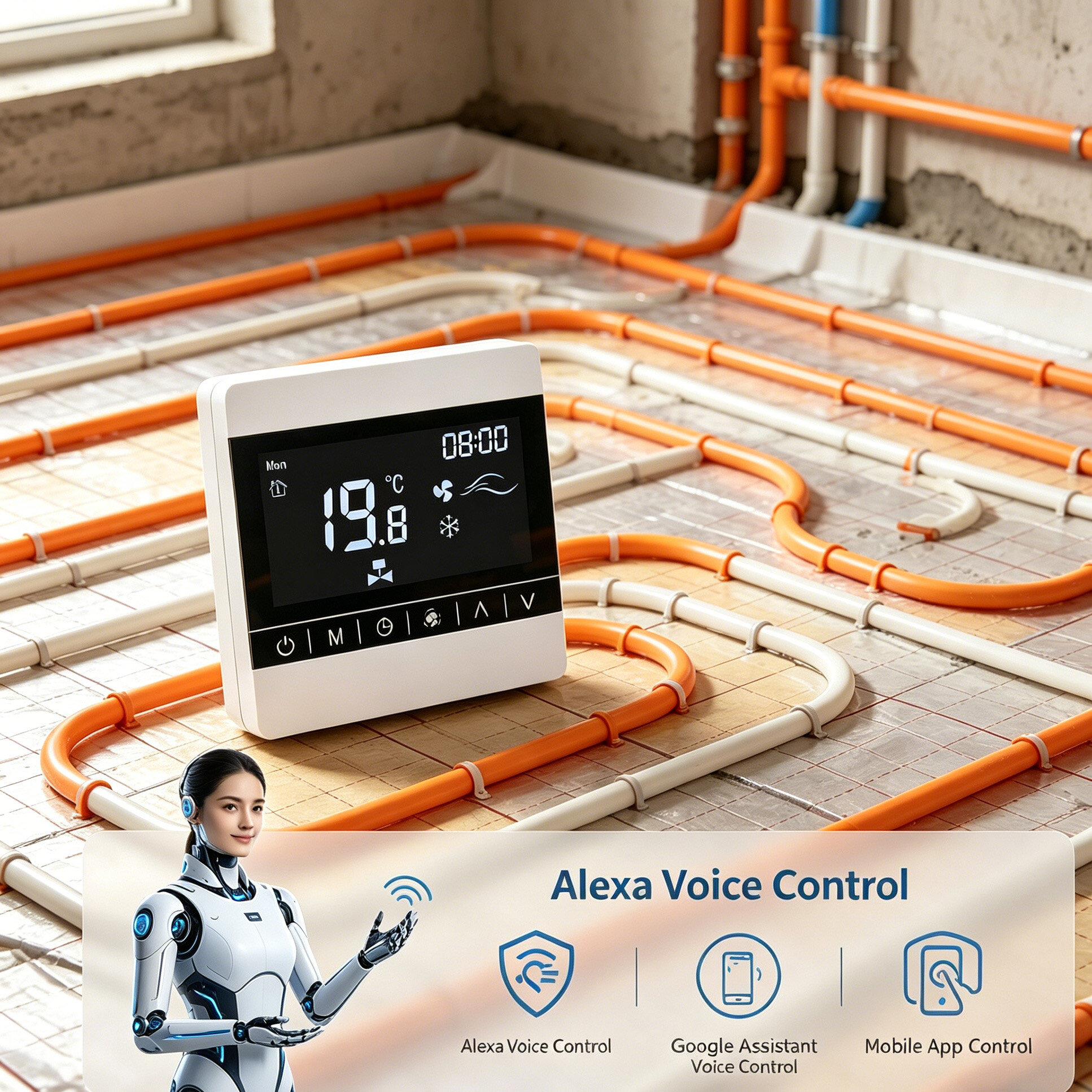 Floor Heating Thermostats