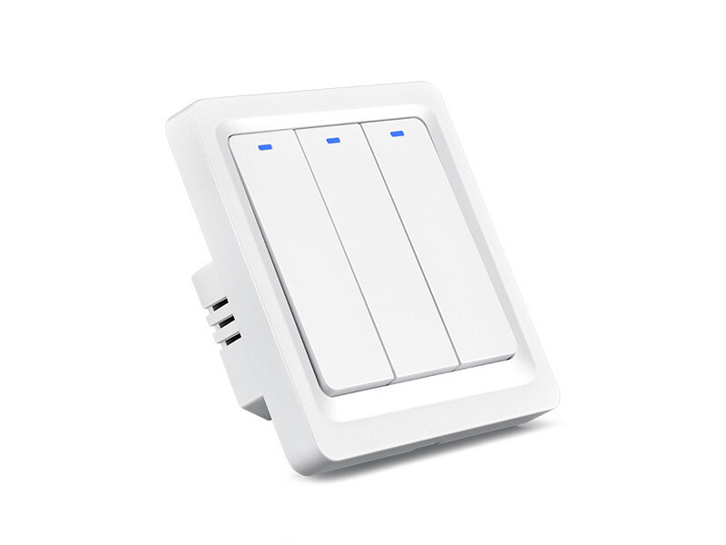 Tuya Zigbee Smart Latching Switch, Remote & Voice Control, Single/Live-Neutral Universal