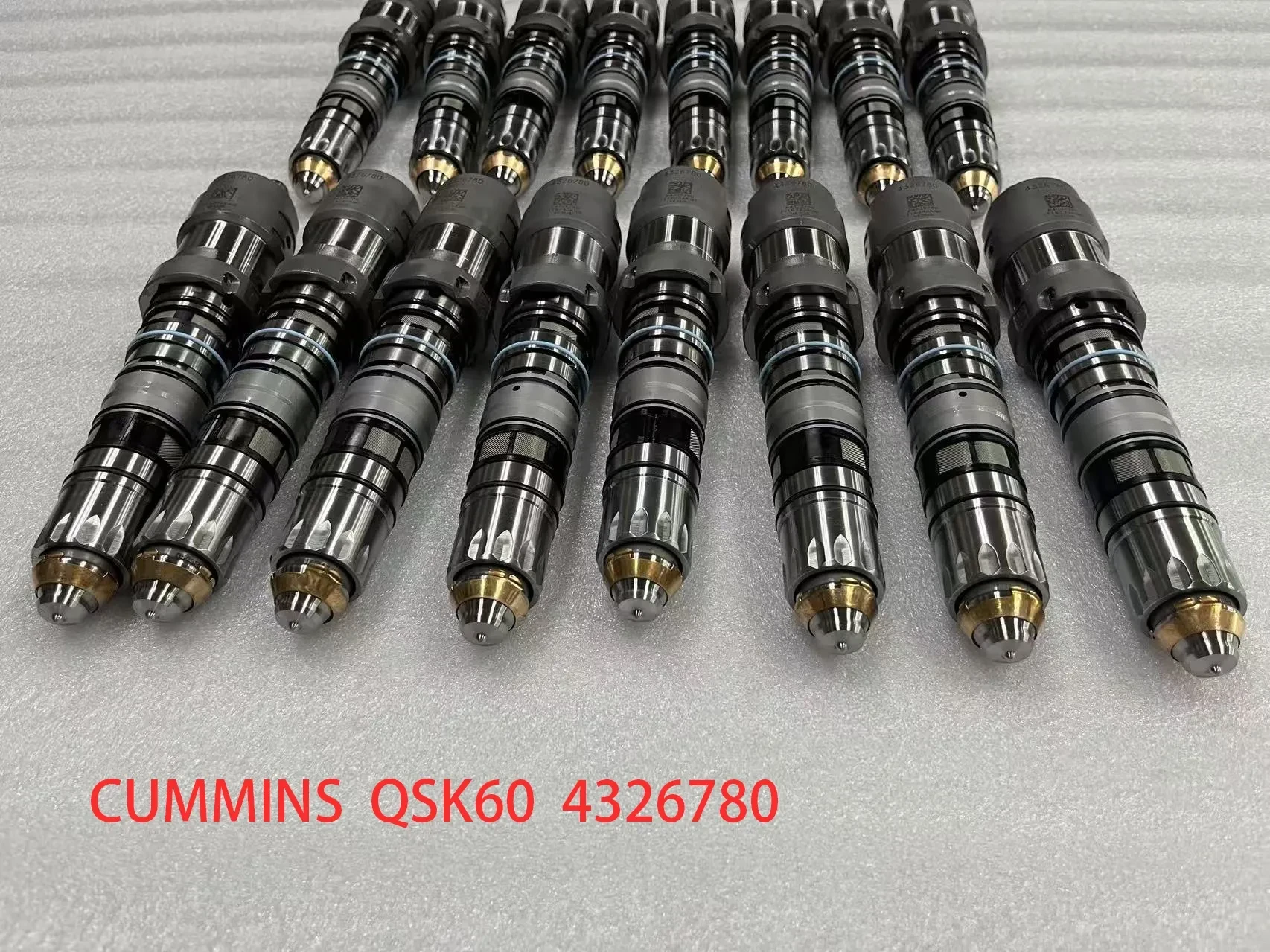 Cummins QSK60 Injector 4326780 fuel injection part