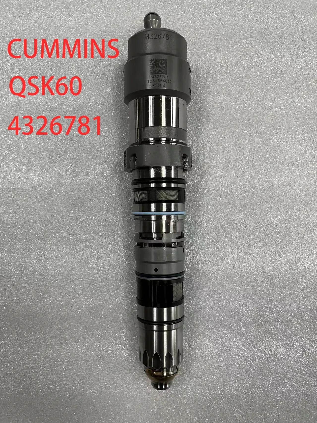 Cummins QSK60 Injector 4326781 detail view 1