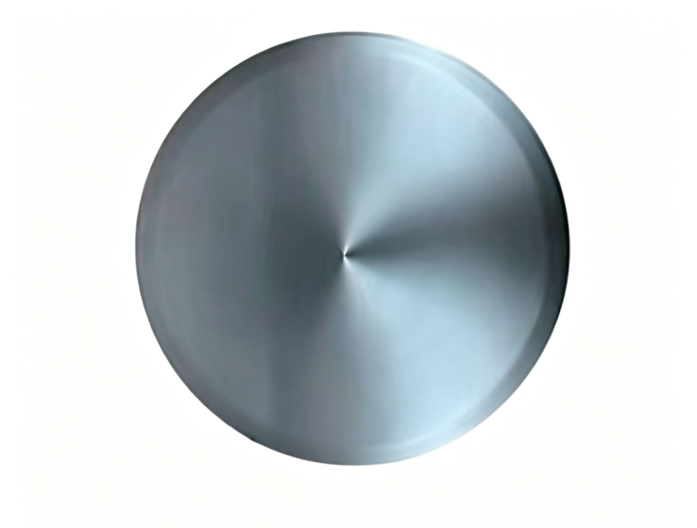 Single-sided curved electrode