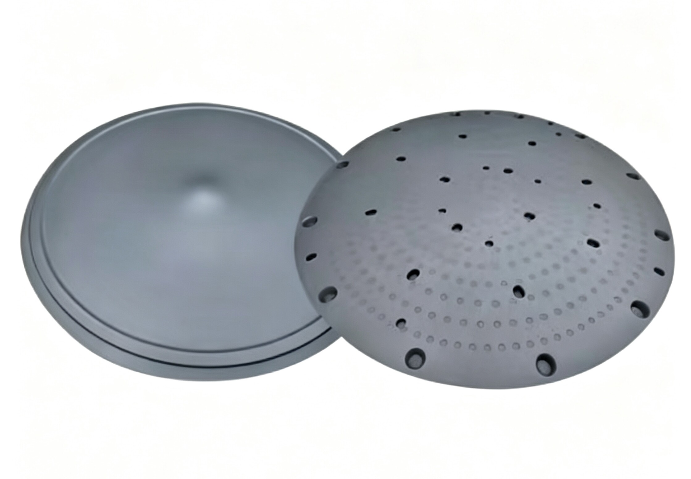 Dual-sided curved electrode