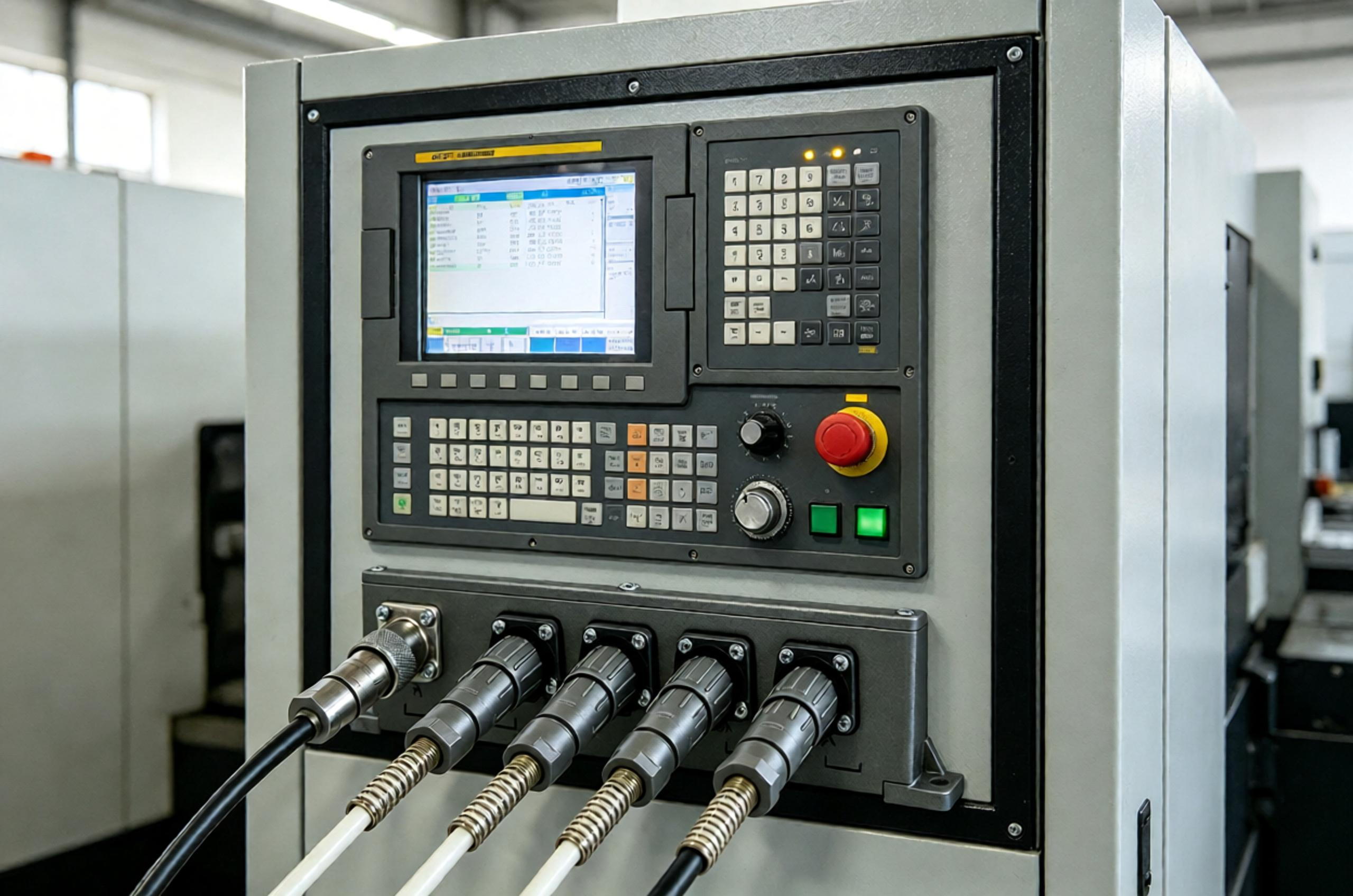 CNC Machine Control Connection