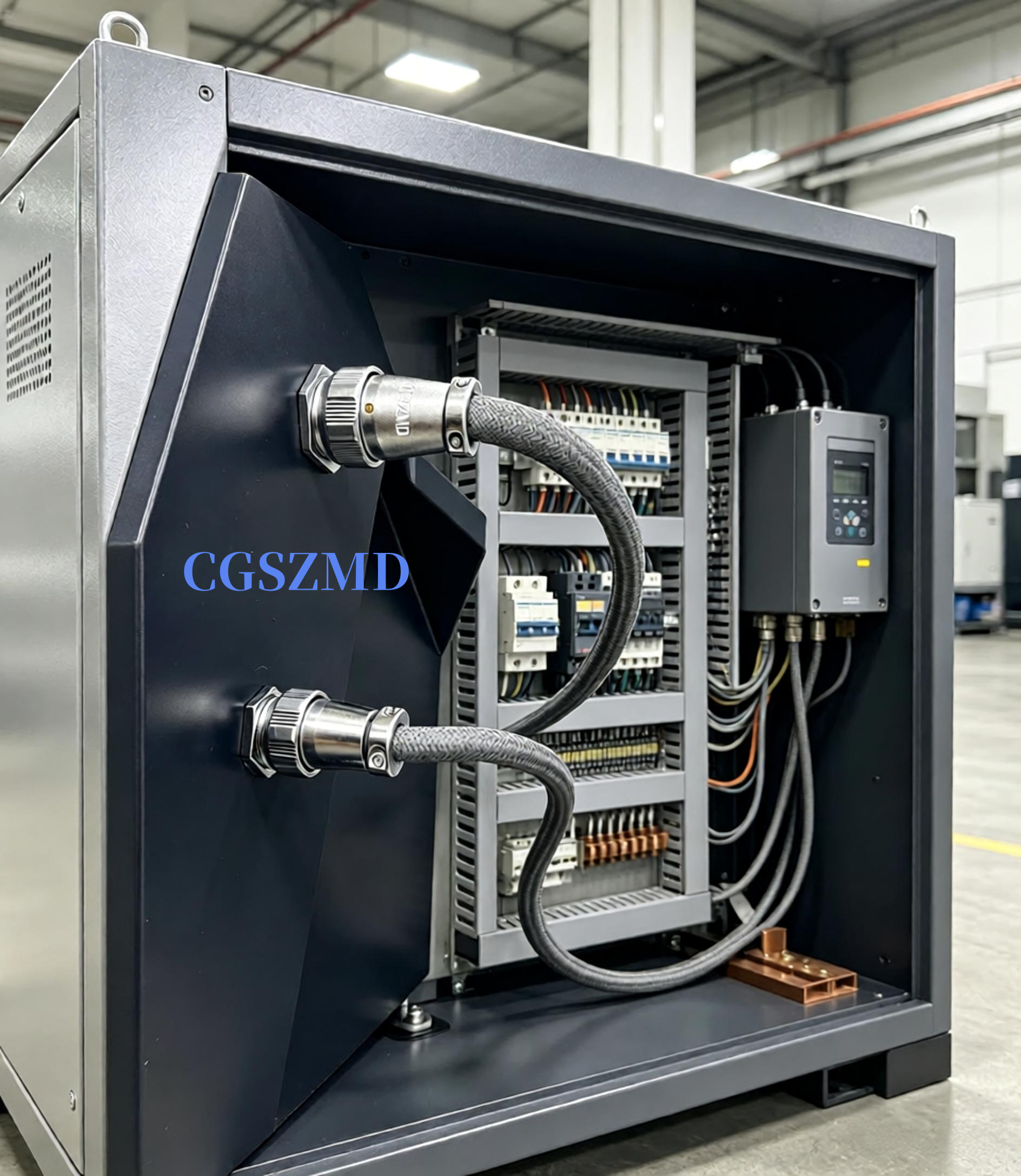 Robot joint cable routing