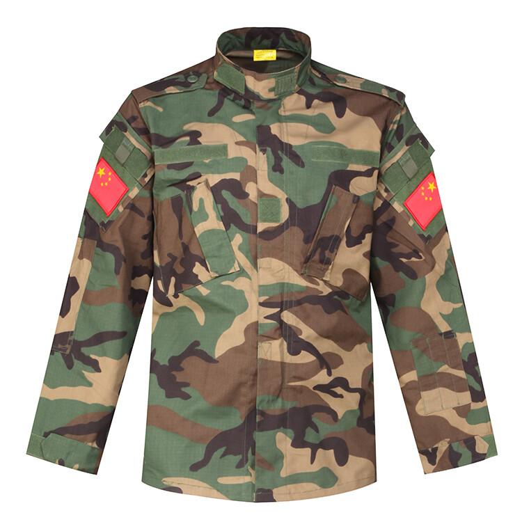 Woodland Camo Combat Shirt