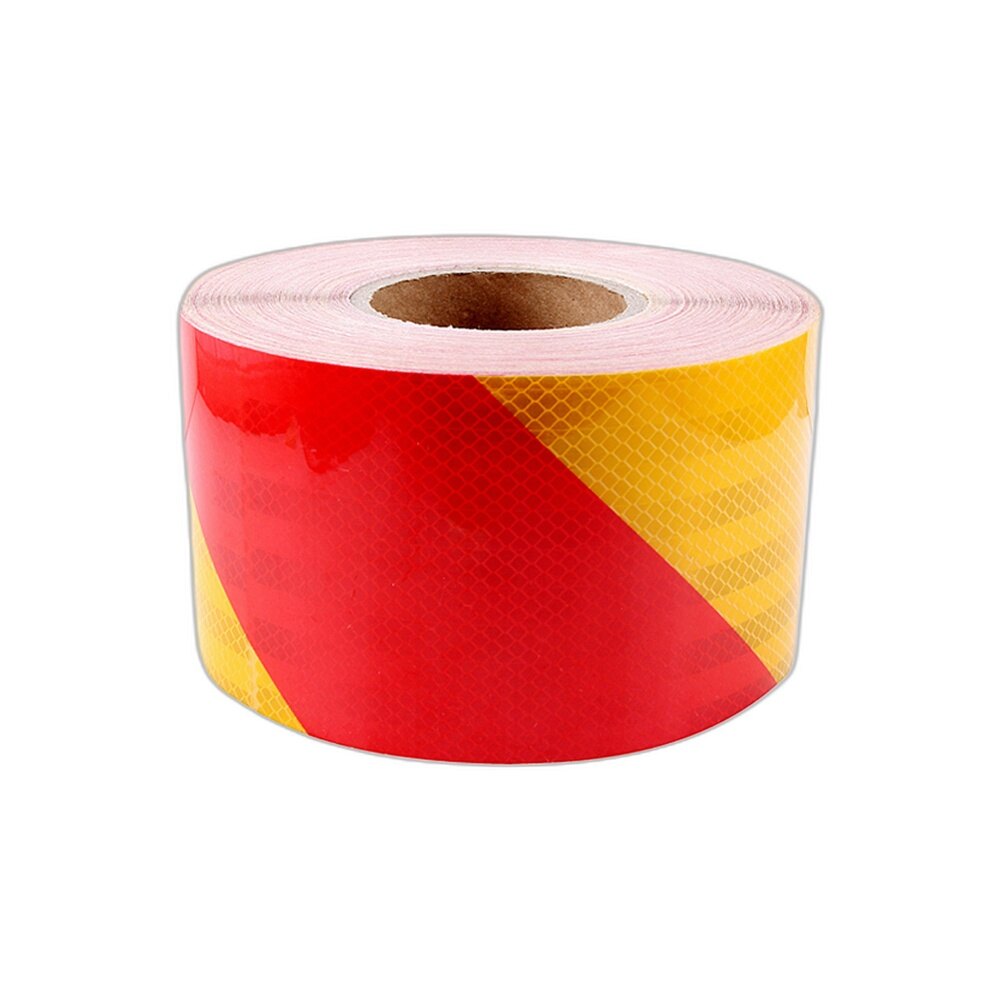 Red Yellow Reflective Warning Tape
