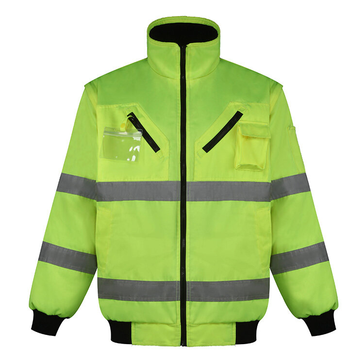 Lime Green Puffer Jacket
