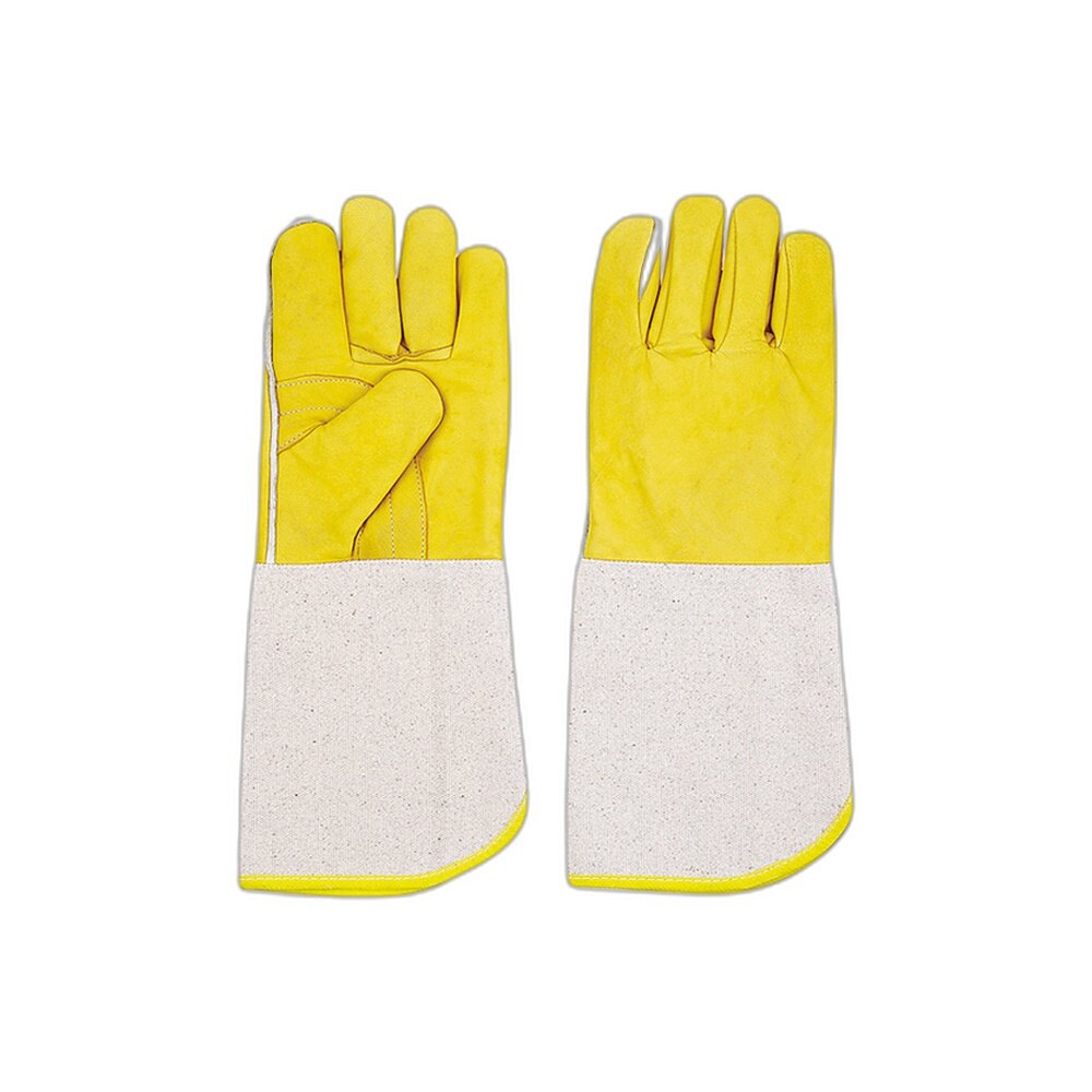 Yellow White Driver Gloves