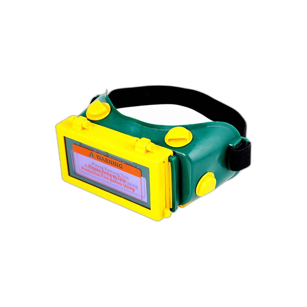 Green Yellow Auto-Darkening Goggles