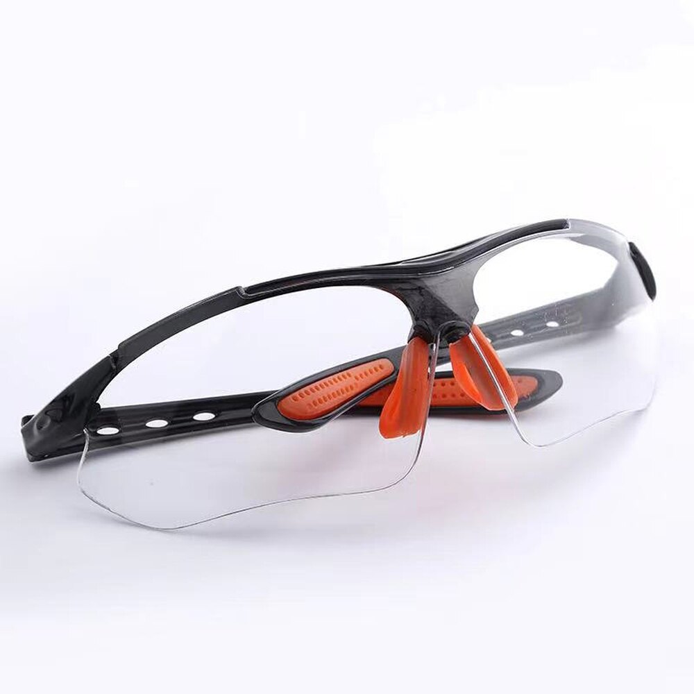 Sport Safety Glasses Black Orange