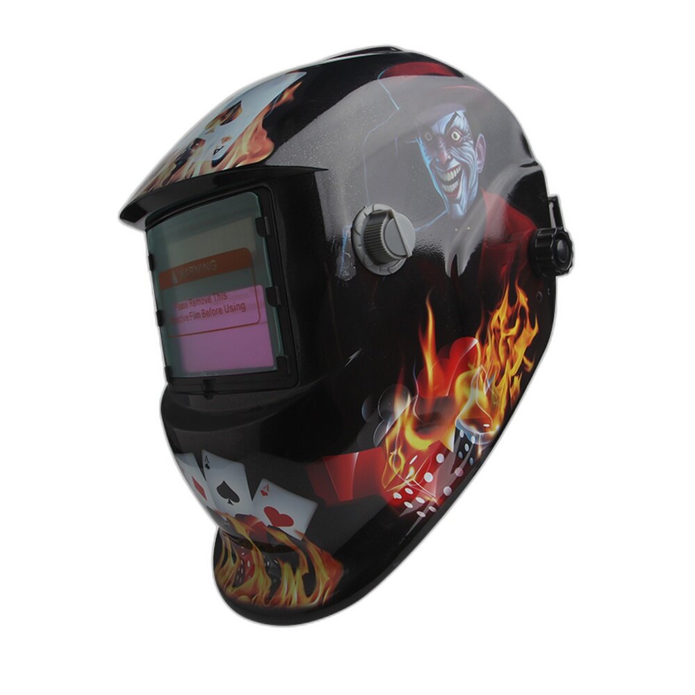 Auto-Darkening Welding Helmet Joker Design