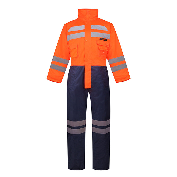 Orange Navy Two-Tone Coverall