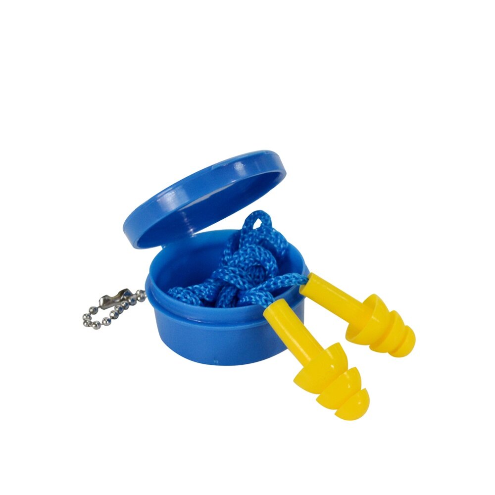 Case-Stored Flanged Ear Plugs
