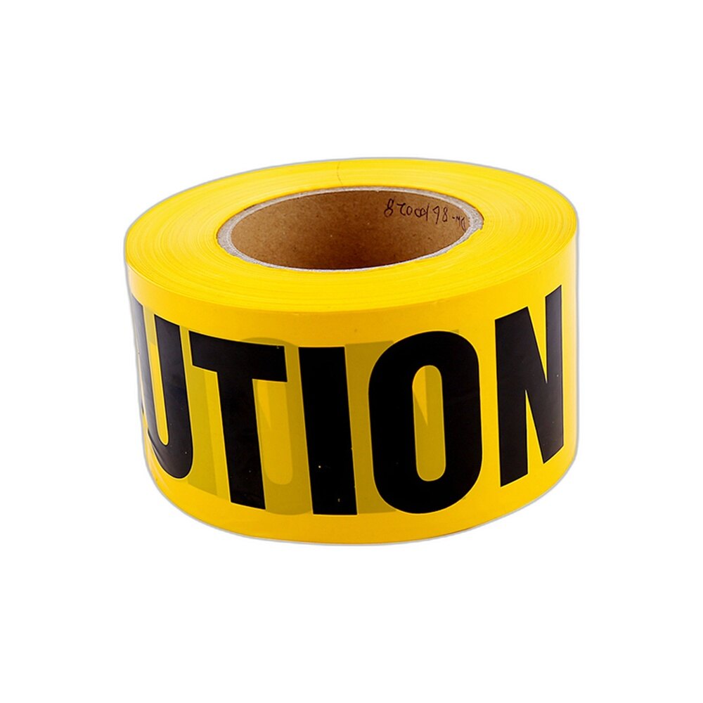 Yellow CAUTION Barricade Tape