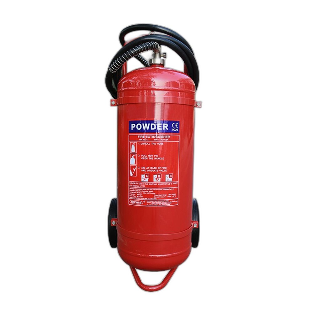 Wheeled Powder Fire Extinguisher