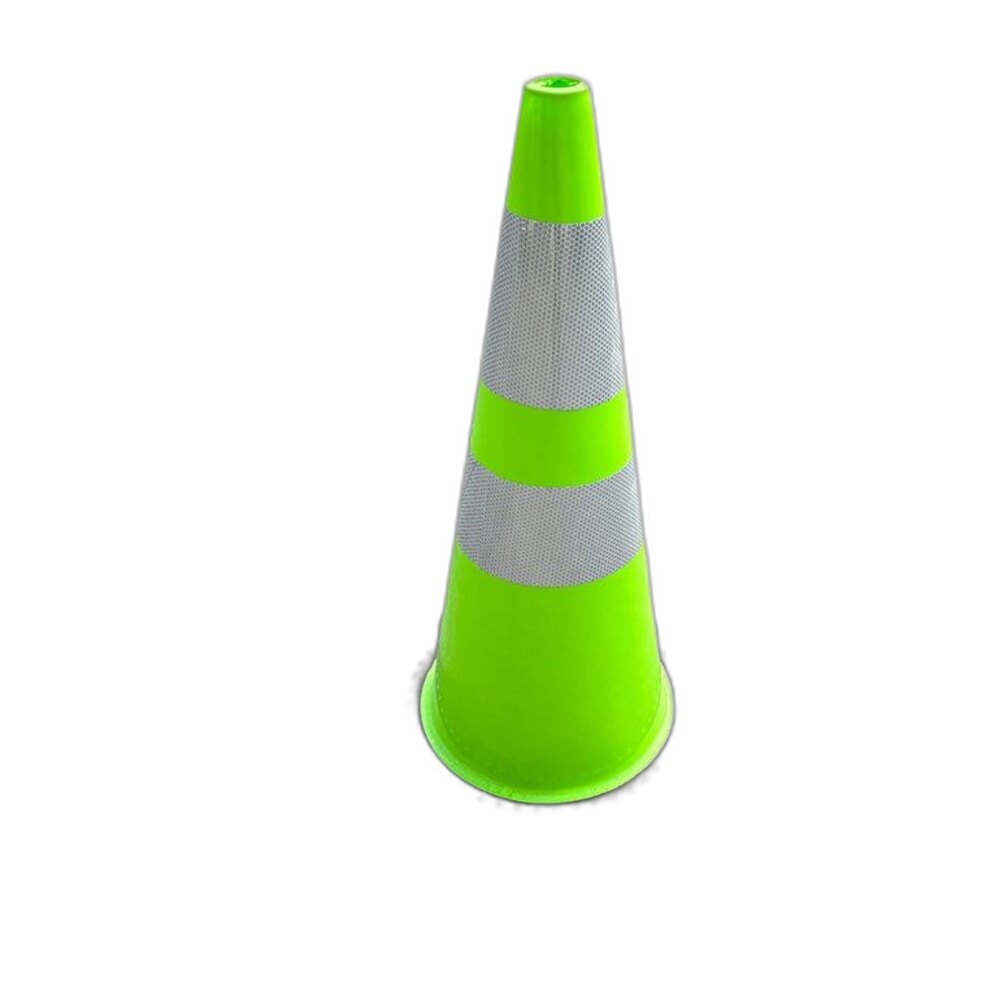 Fluorescent Green High-Vis Traffic Cone