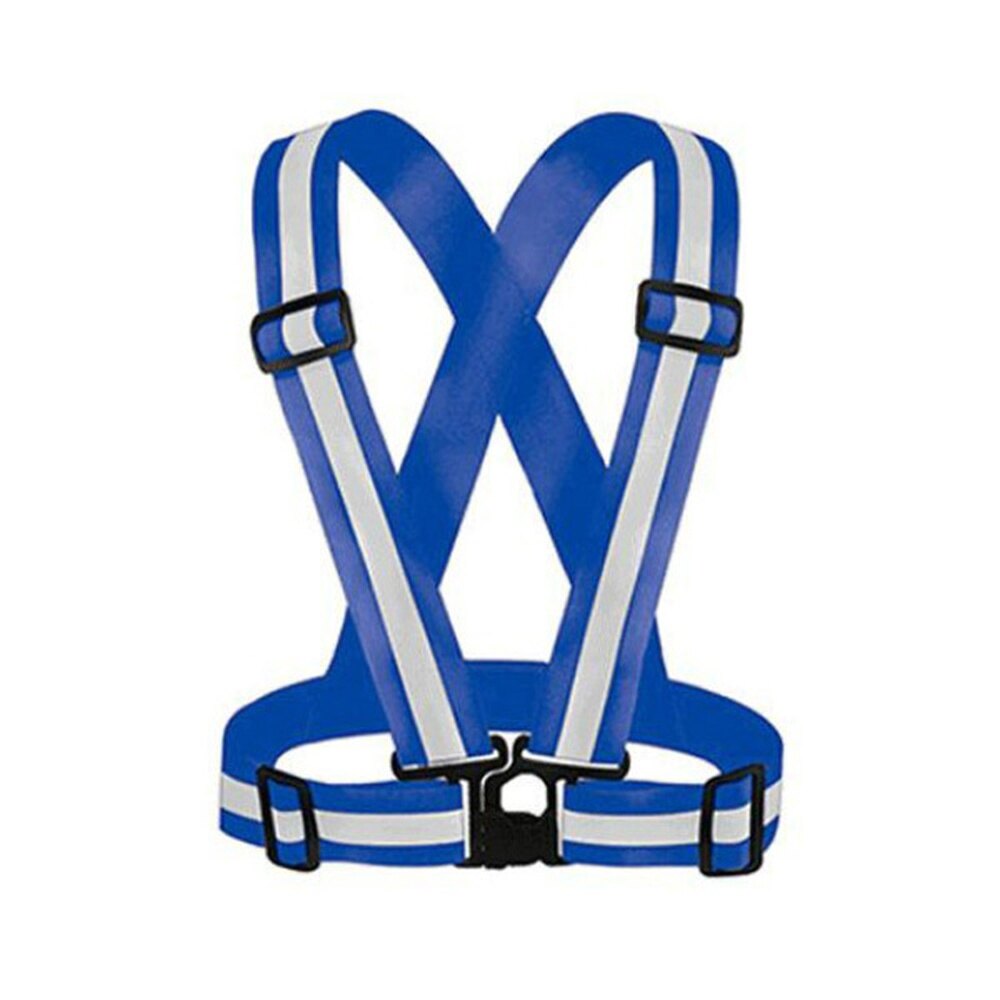 Blue Reflective X-Back Harness