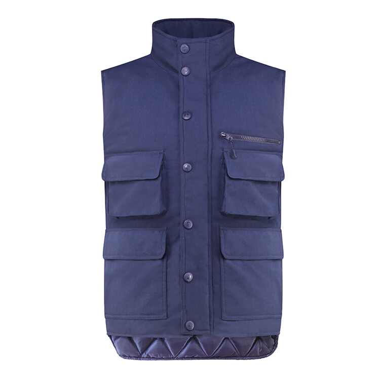 Navy Multi-Pocket Vest