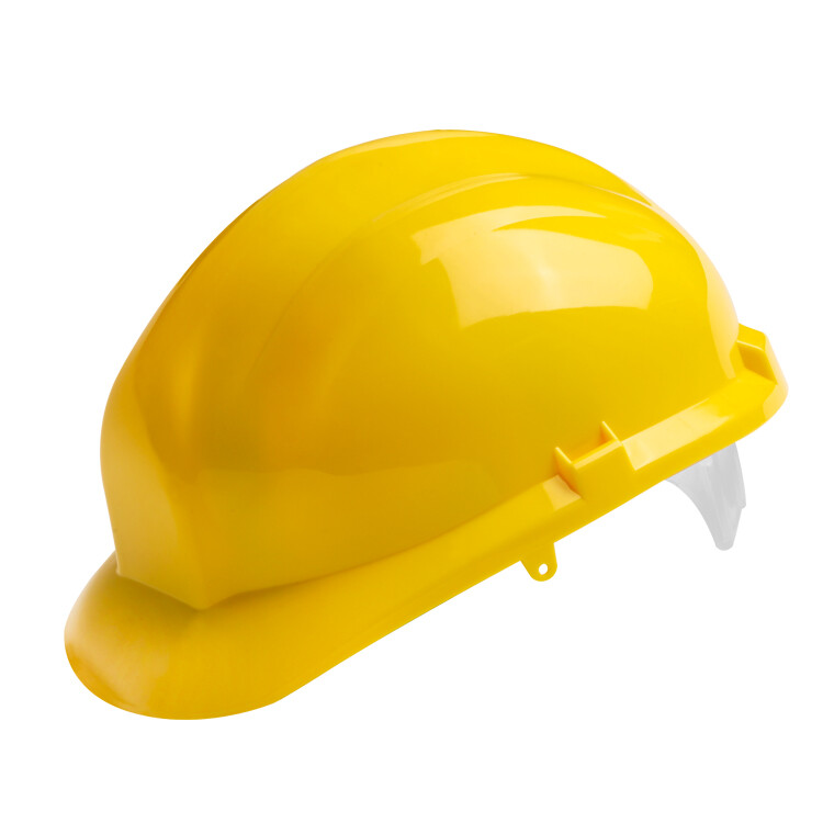 Yellow Glossy Safety Helmet