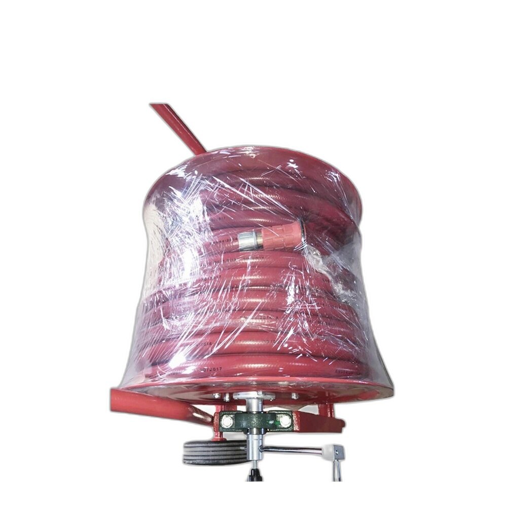 Wrapped Fire Hose Reel Assembly