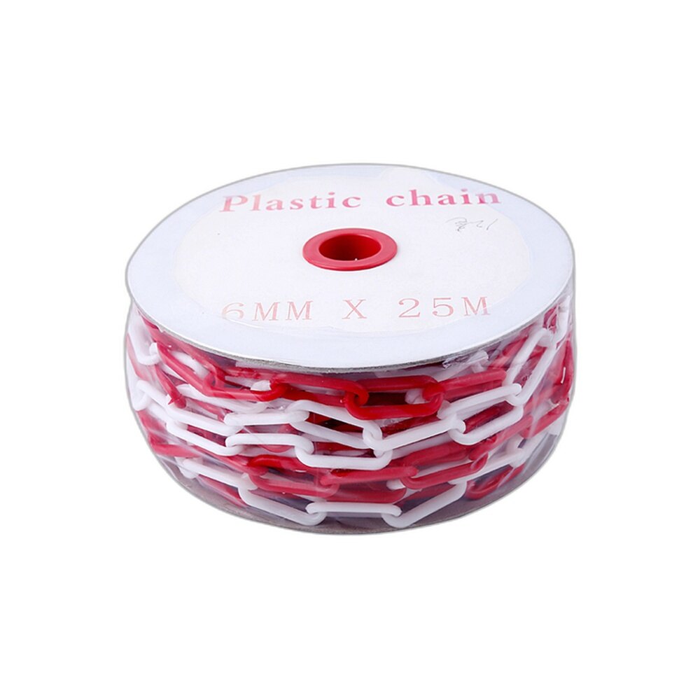 Red White Barrier Chain 6mm