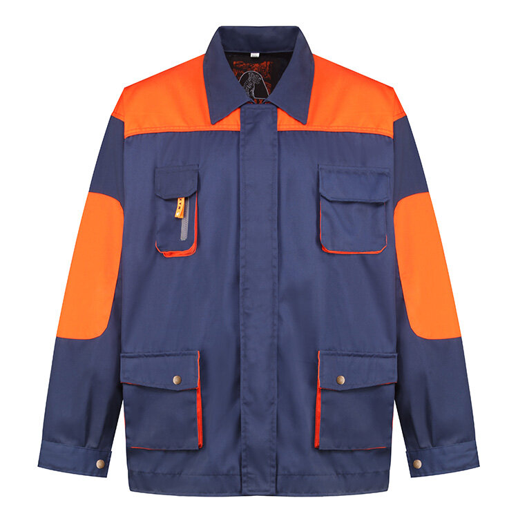 Navy Orange Work Jacket