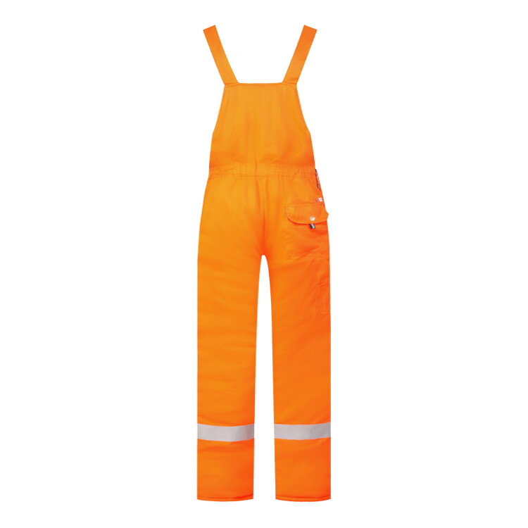 Orange Reflective Bib Pants