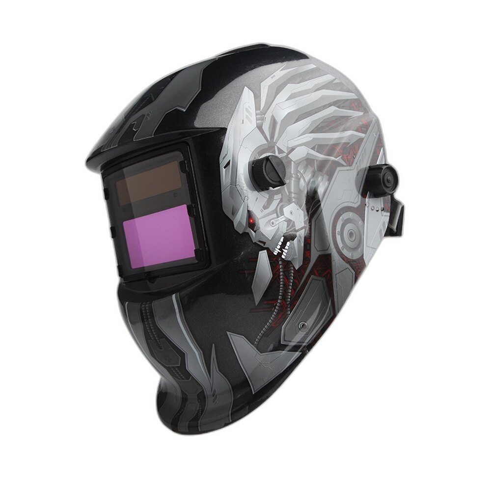 Auto-Darkening Welding Helmet Cyber Design