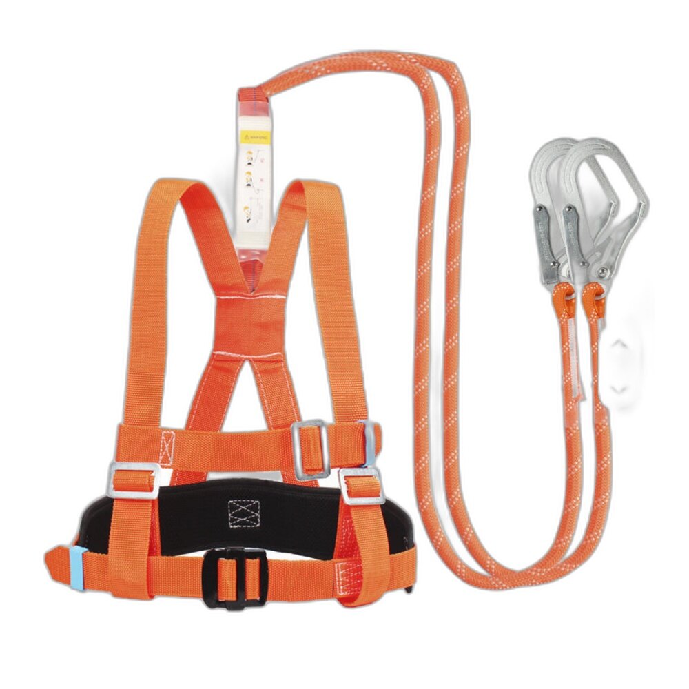 Orange Harness with Twin Lanyard Kit