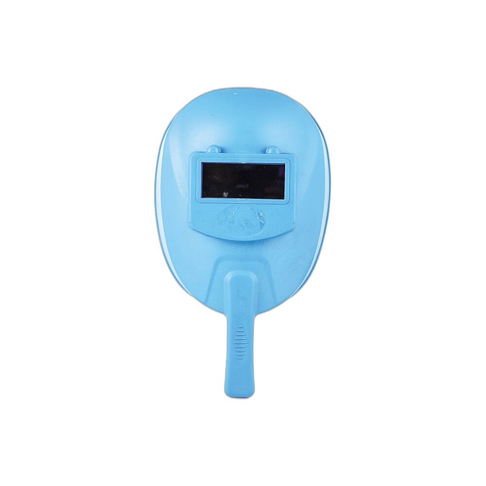 Blue Handheld Welding Mirror