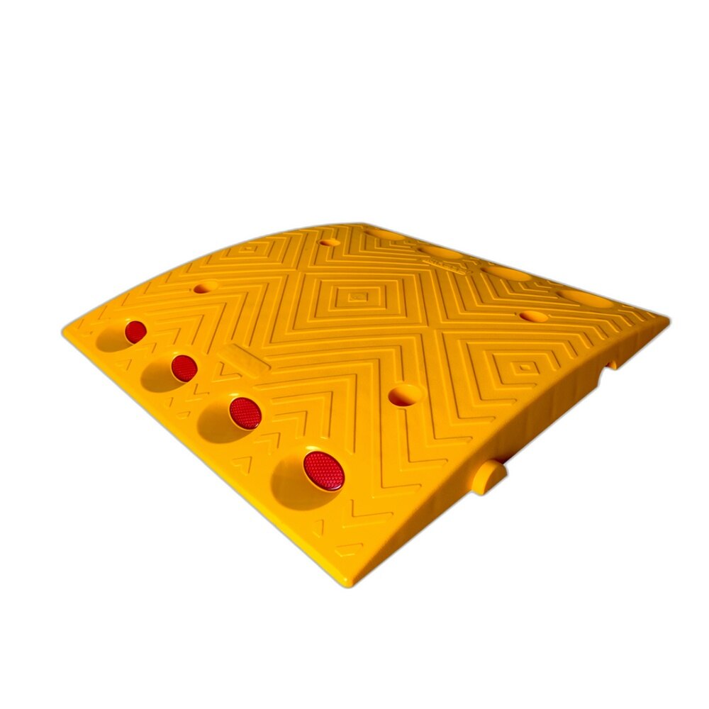 Yellow Modular Speed Bump Section