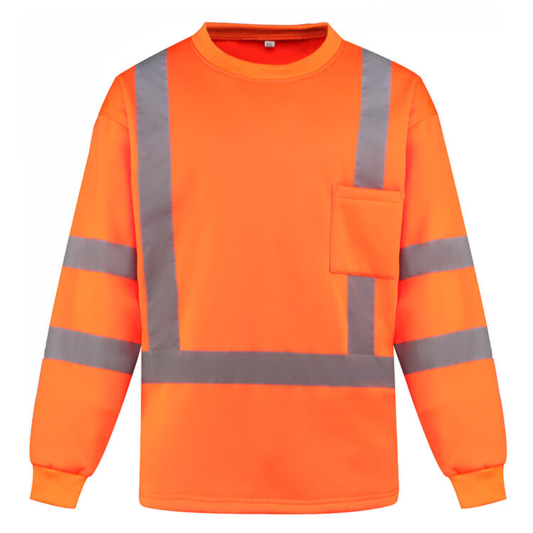 Orange Hi-Vis Sweatshirt