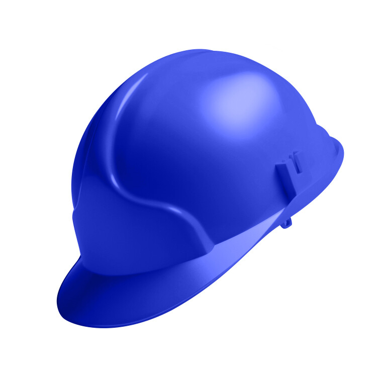 Blue Industrial Safety Helmet