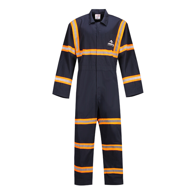 Navy Hi-Vis Coverall