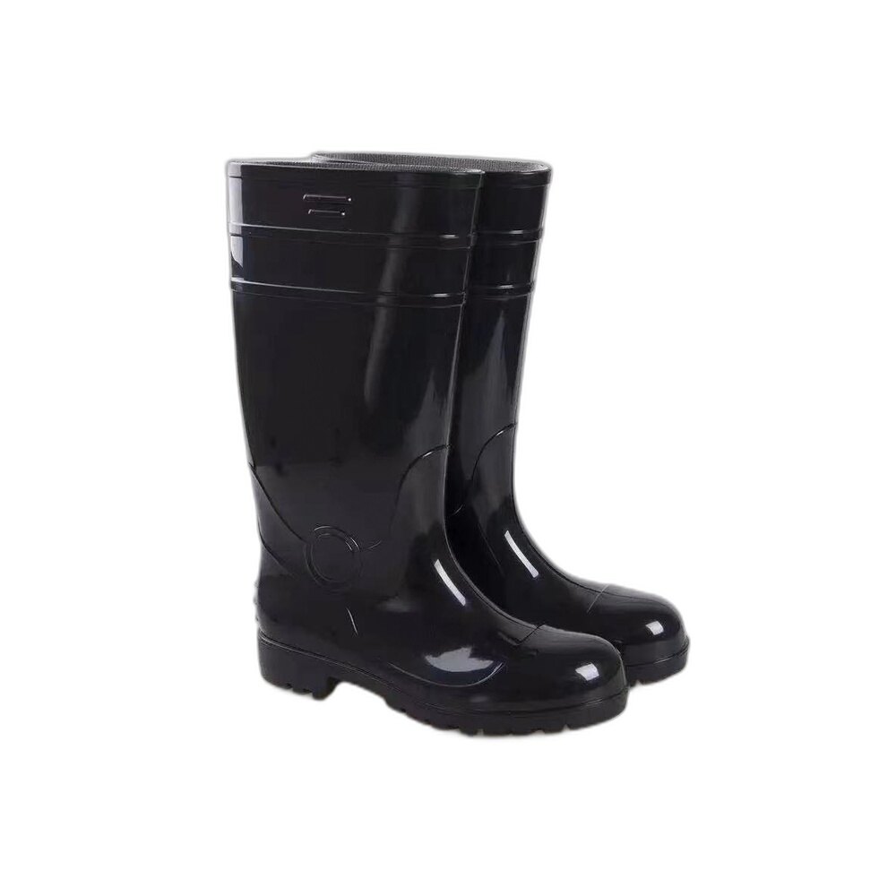Glossy Black Chemical Resistant Boot