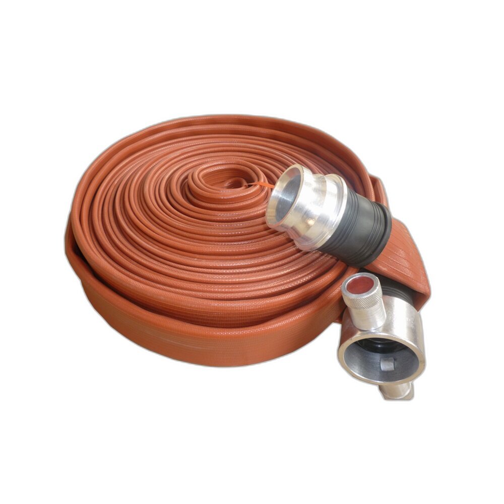 Orange Rubber Fire Hose